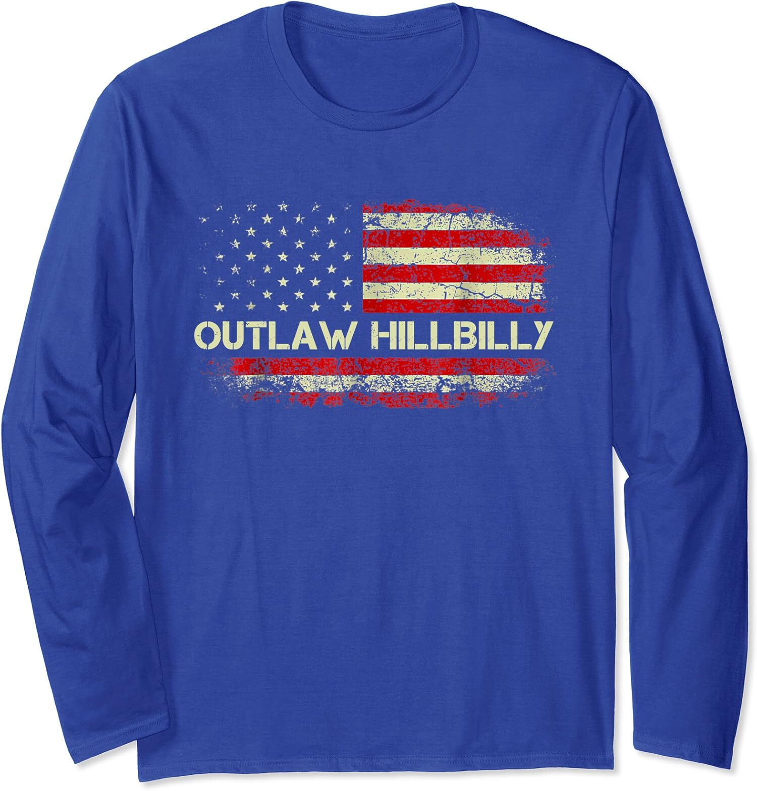 Trump Vance 2024 J.D. Vance Outlaw Hillbilly Long Sleeve Tshirt