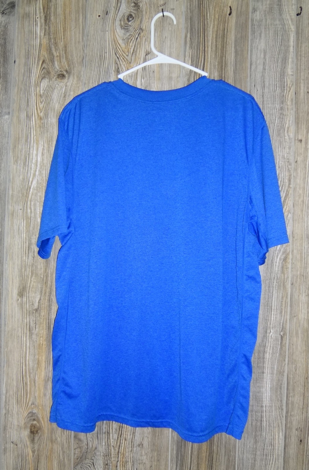 Epic Energy Zone Men’s Blue Polyester Short Slv Loose Fit T-Shirt Sz XL46-48