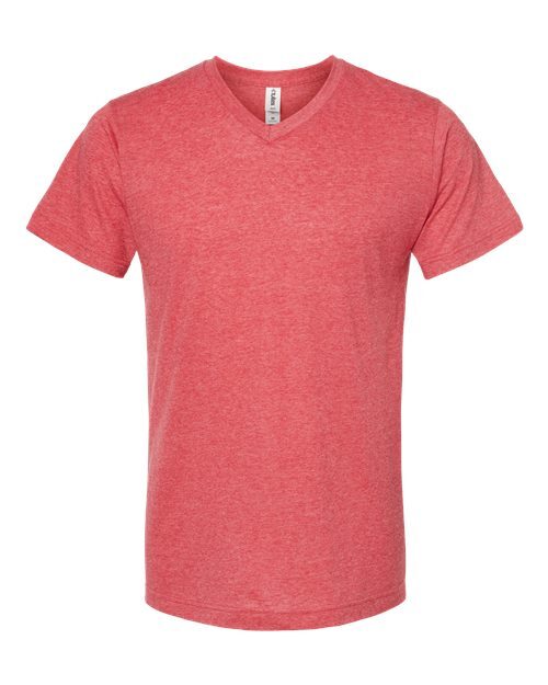 Tultex 207 Mens Short Sleeve Moisture Polyester V-Neck New Arrival Fit T-Shirt