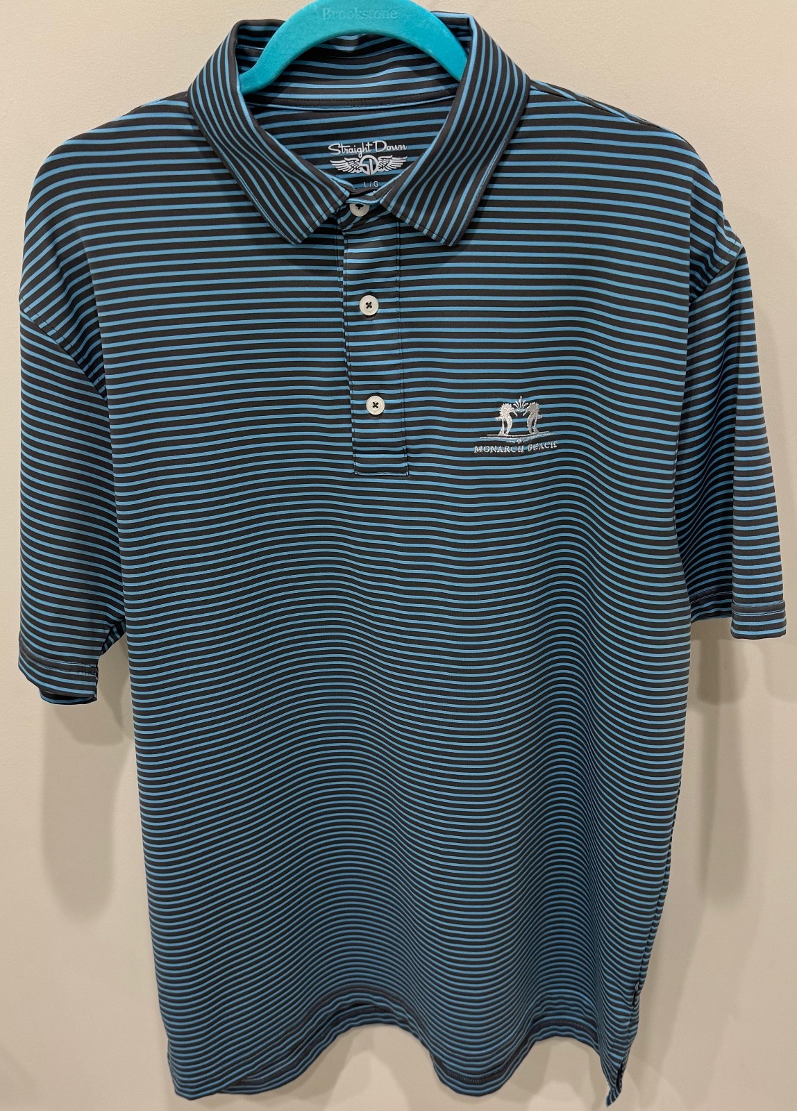 Monarch Beach Dana Point – Straight Down Golf Shirt – Men’s Size Large