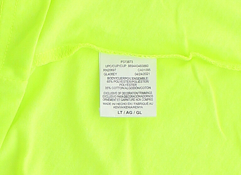 Dickies Men’s High Visibility Long Sleeve Tee Big & Tall Long Length, Cool & Dry
