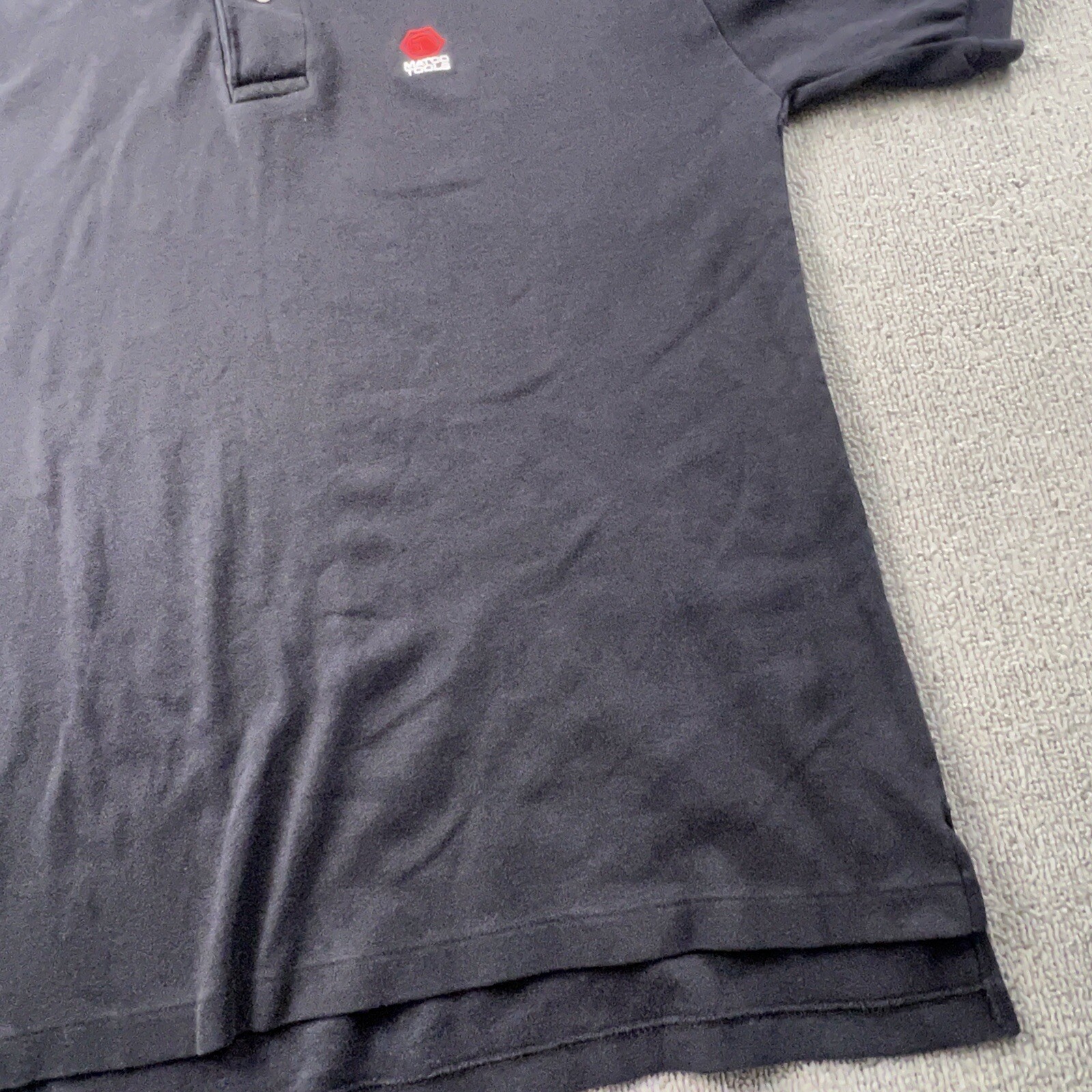 Matco Tools Polo Shirt Adult Medium Black Short Sleeve Workwear Casual Men’s