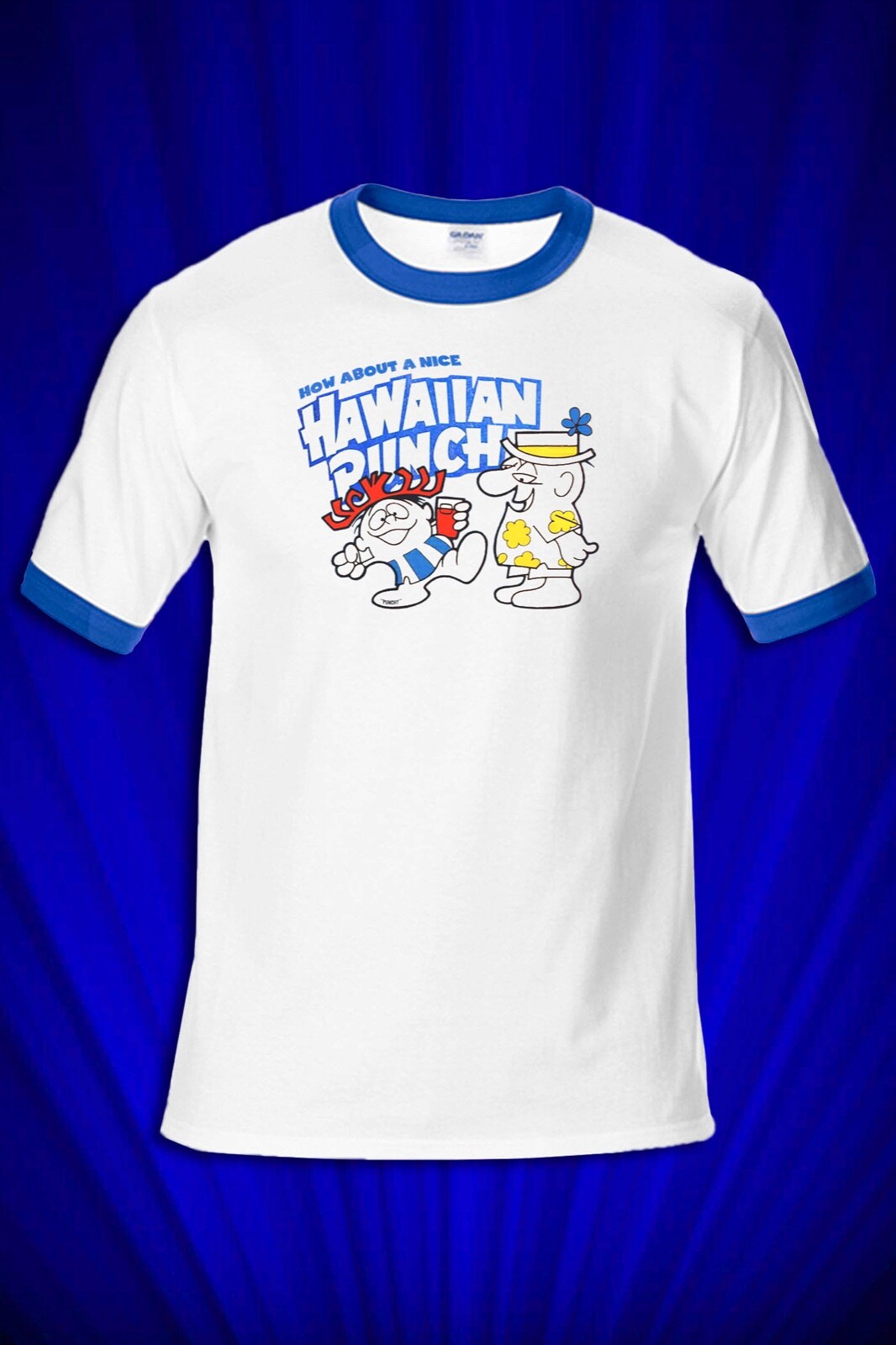 How about a Nice Hawaiian Punch RINGER tee FREE S&H Saturday Morning Cartoons