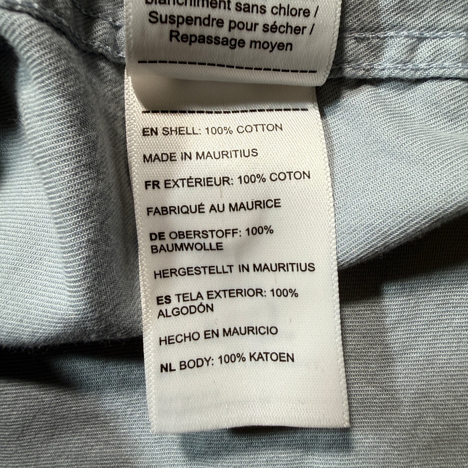 UNTUCKit Shirt Mens 2XL Blue Short Sleeve Briscoe Cotton Preppy – EUC