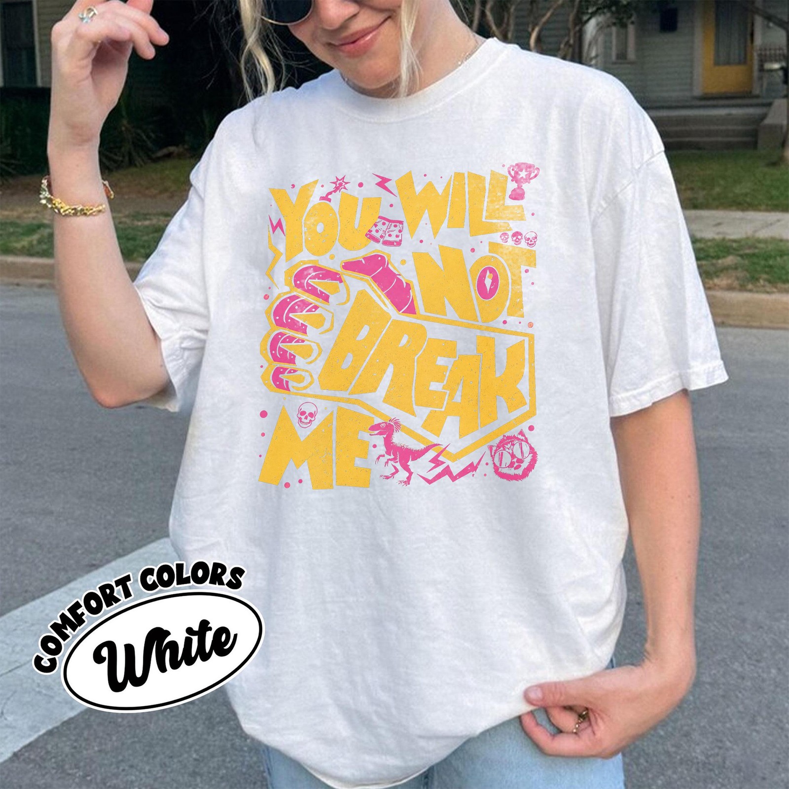 You Will Not Break Me Shirt Dungeon Crawler Carl Fantasy Graphic Tee