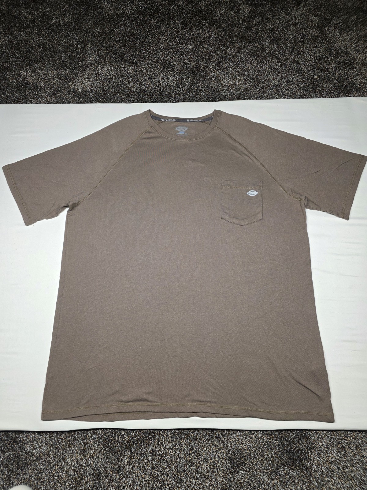 Dickies Performance Cooling Temp-iQ Pocket T-Shirt Brown 2XLT Tall Mens SS600