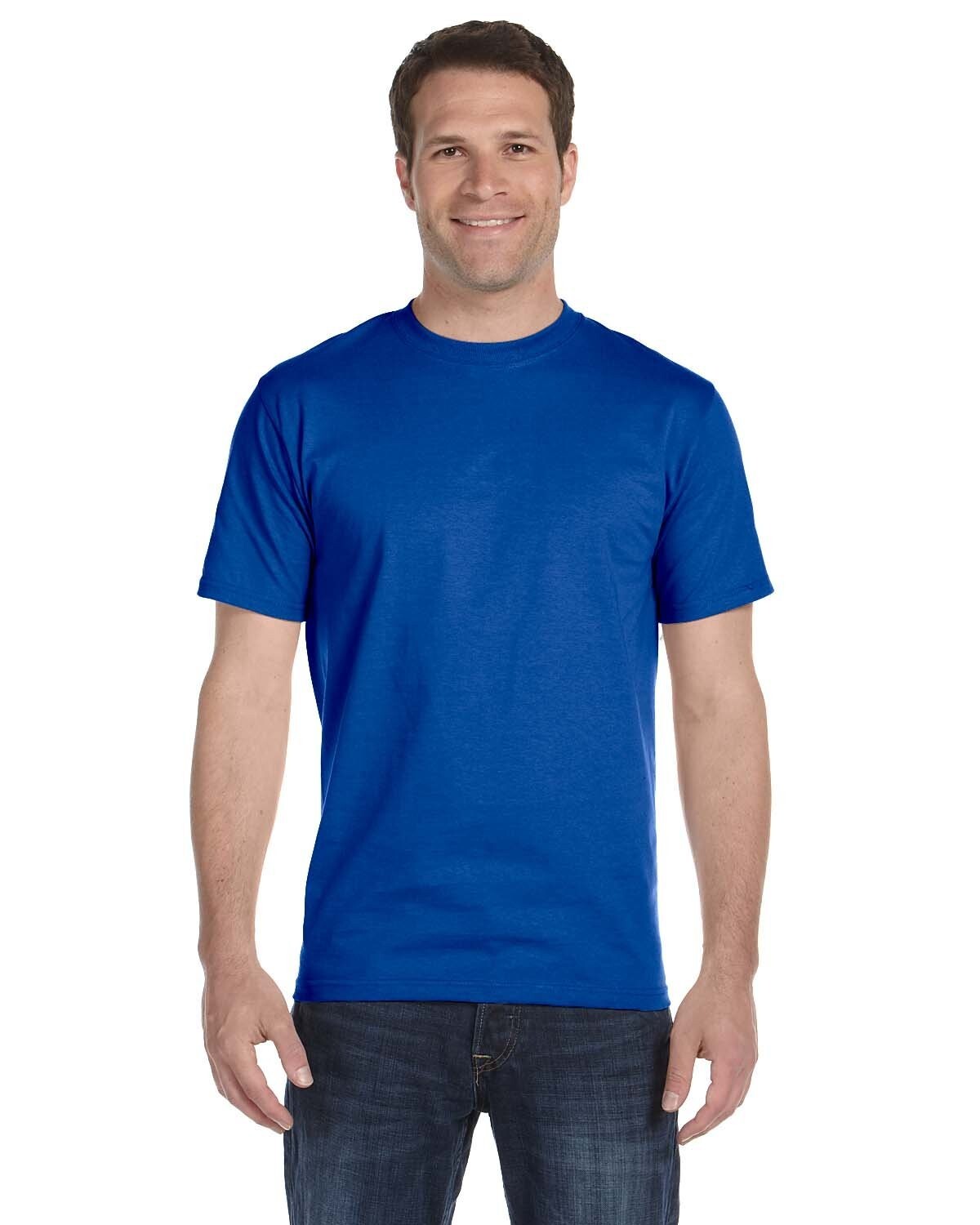 XLarge – Gildan Adult DryBlend T-Shirt 8000 G800 – Royal
