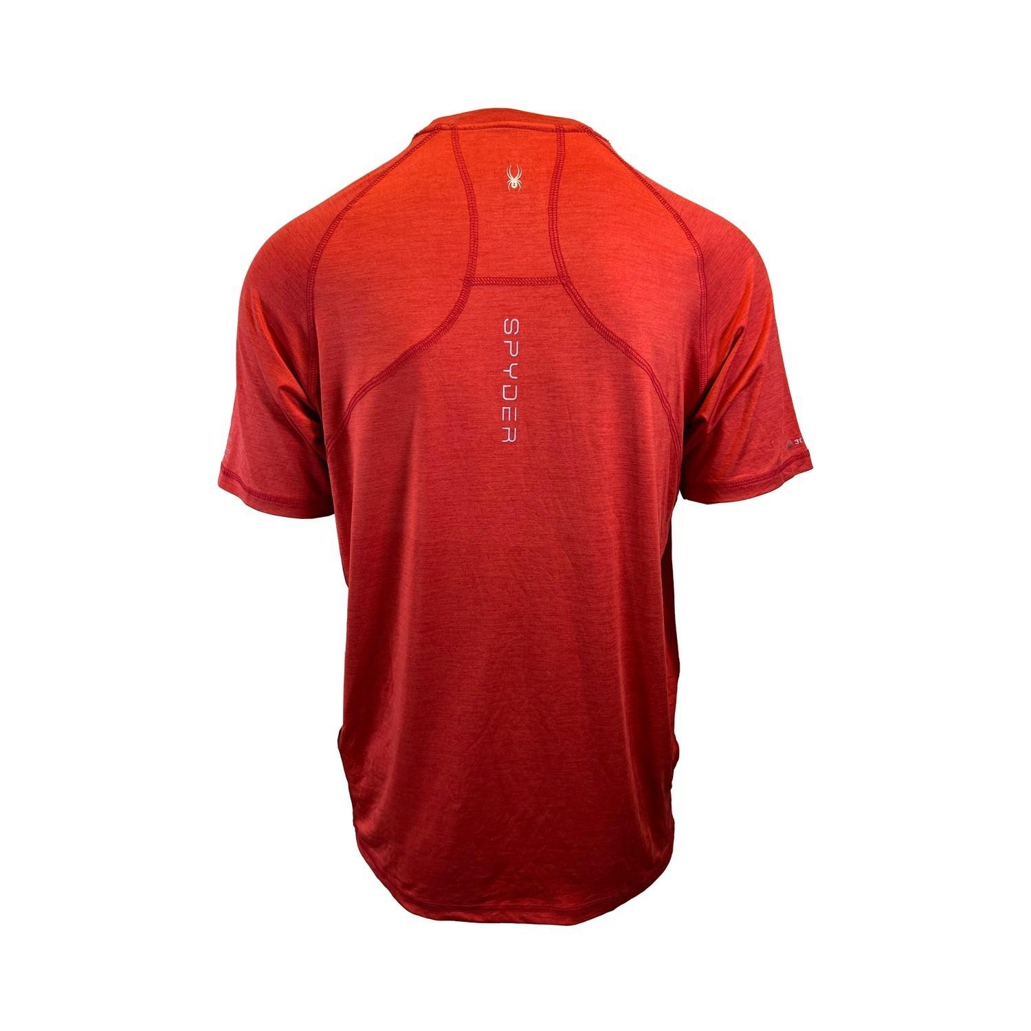 Spyder Swim Men’s Solid T-Shirt Rashguard Quick Dry UPF Lightweight Hybrid S/S