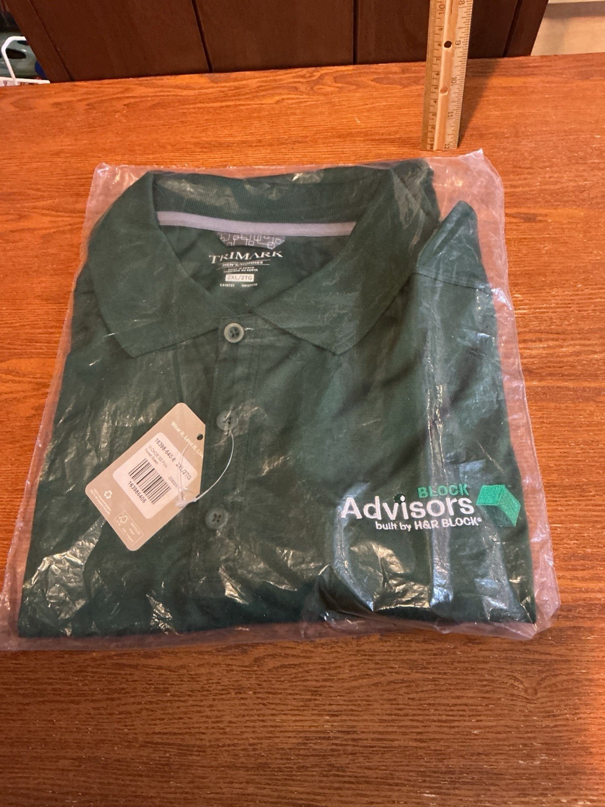 Block Advisors By H&R Block tax prep 2XL Polo Shirt