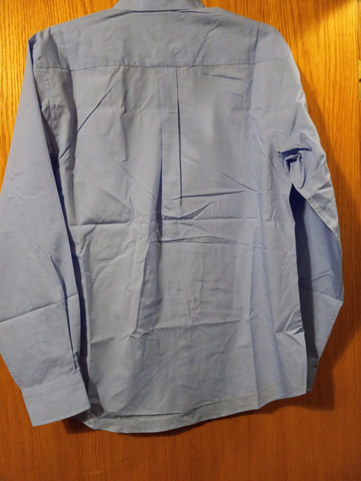 Port Authority Mens Long Sleeve Button Down Blue Dress Shirt Small New no tags