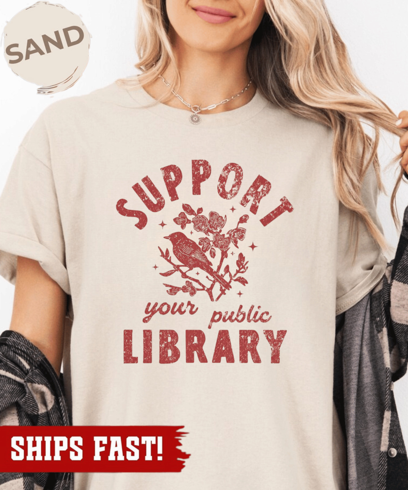 Public Library Shirt, Support Local Libraries, Bookish, Oversize, Womens, Mens