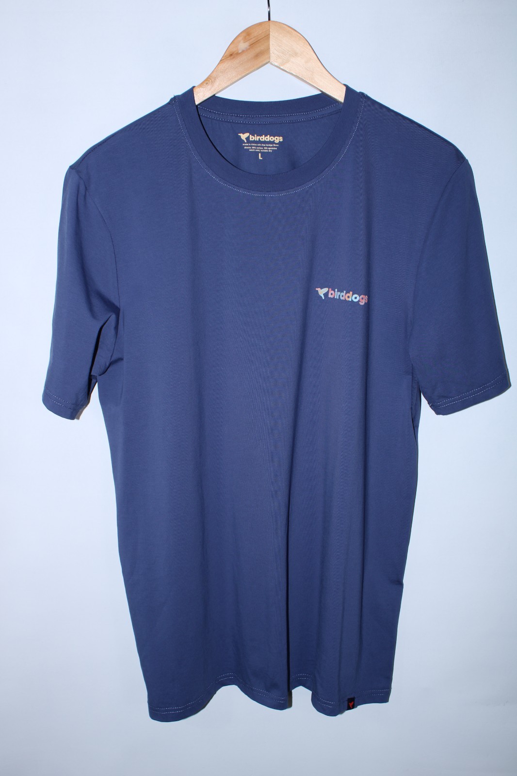 NWOT Birddogs Men’s Large Blue Short Sleeve Crew Neck T-Shirt