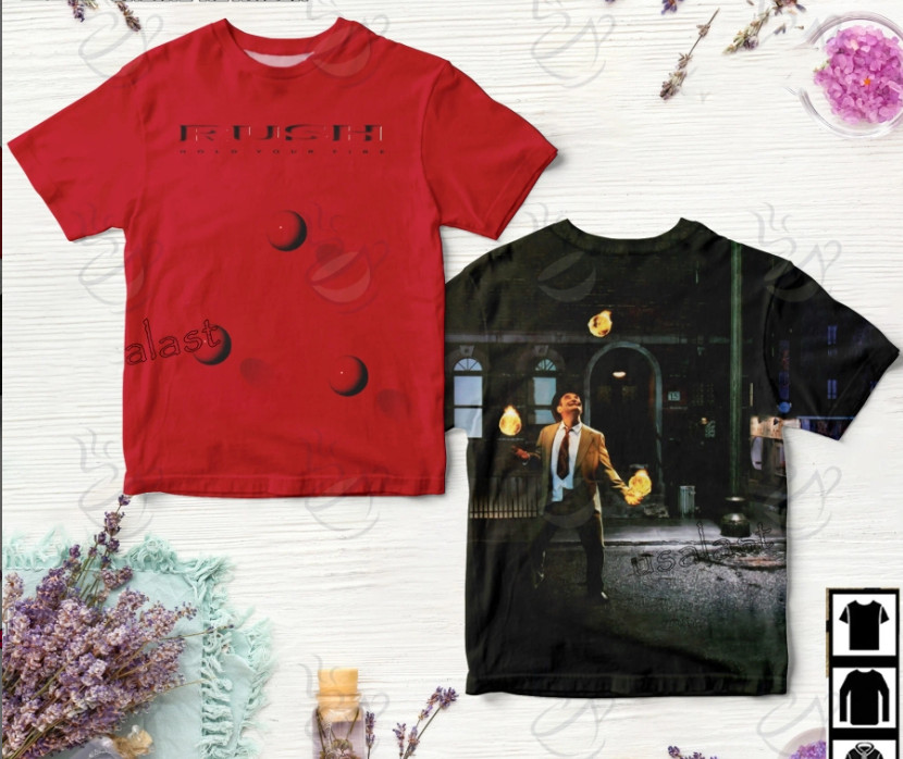 Rush Hold Your Fire All size Cover 3D Shirt D2506