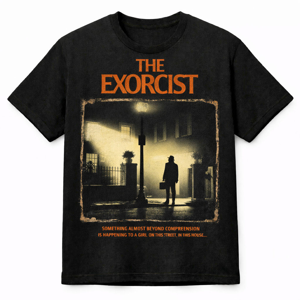 The Exorcist Shirt, Vintage Horror Movie , Classic Film Graphic Unisex T-shirt