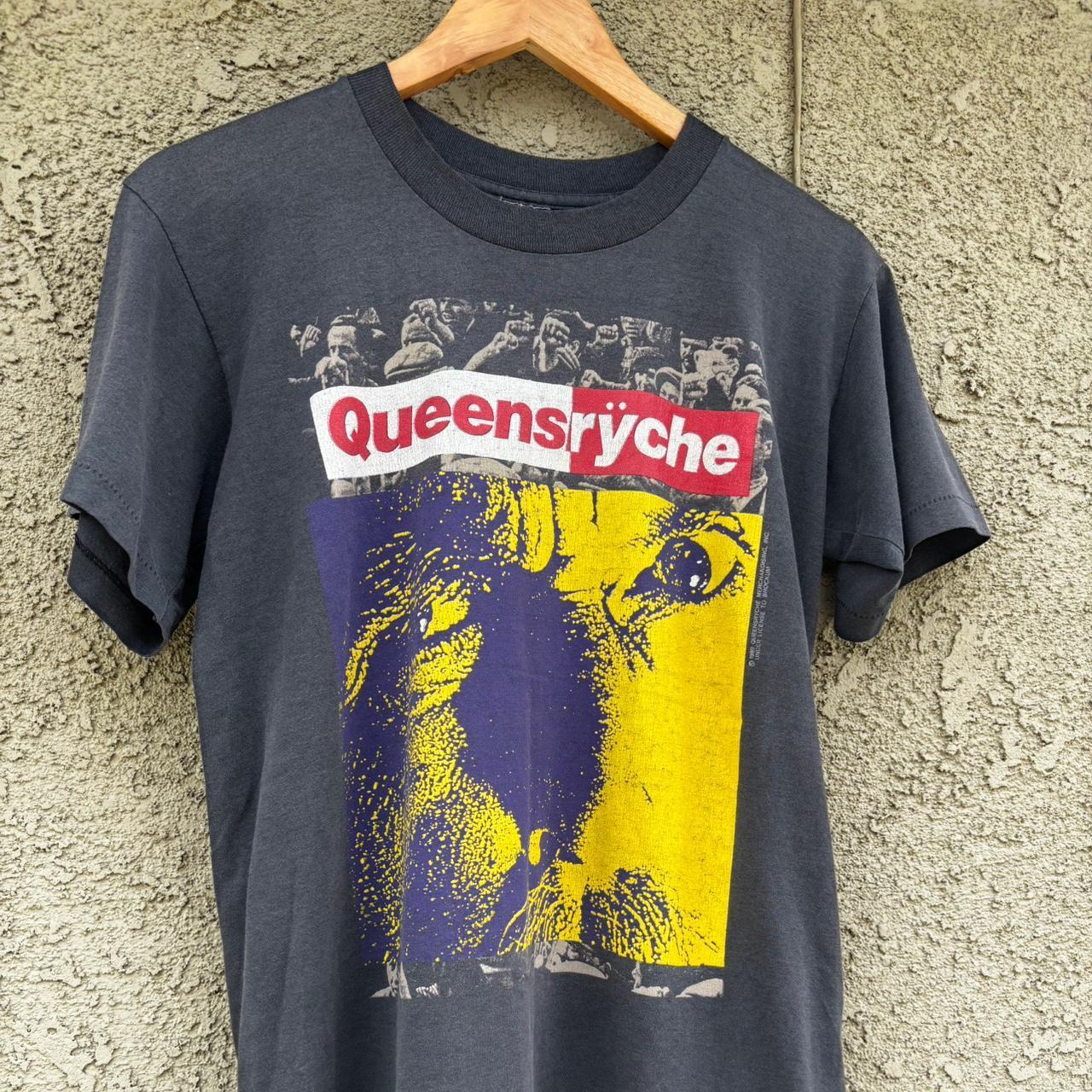 Remake 1989 Queensrÿche tour Black T shirt Retro style S-5XL NH16757