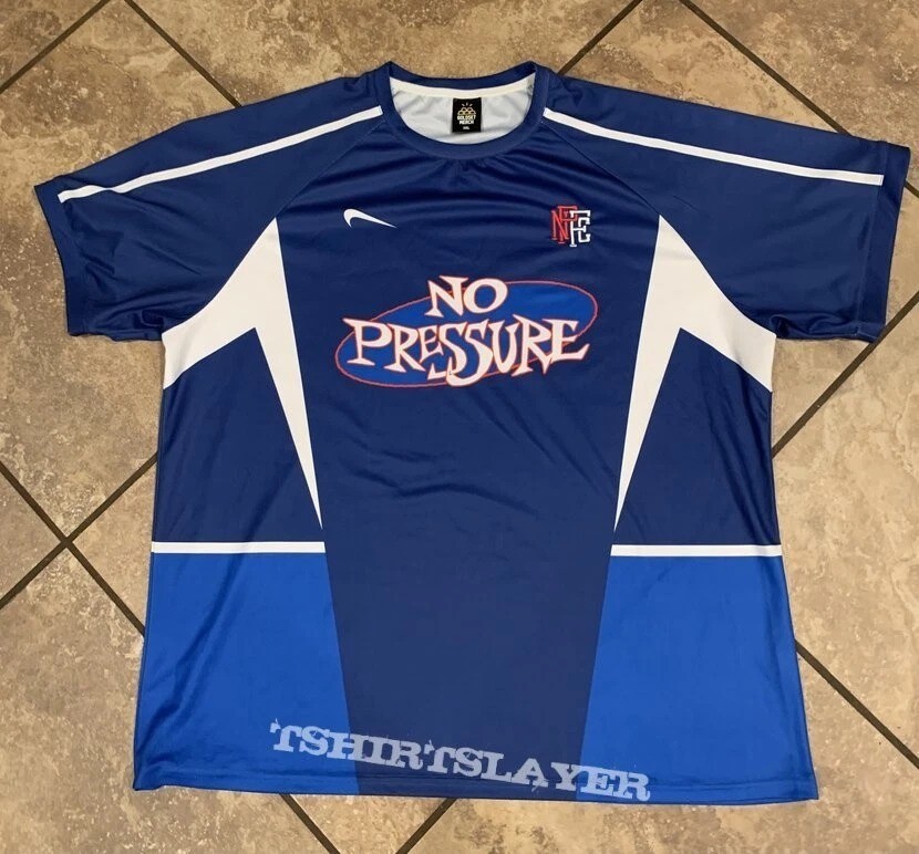 Hot Rare No Pressure Hip Hop Blue For Fans S to 5X Raglan Jersey ZL746