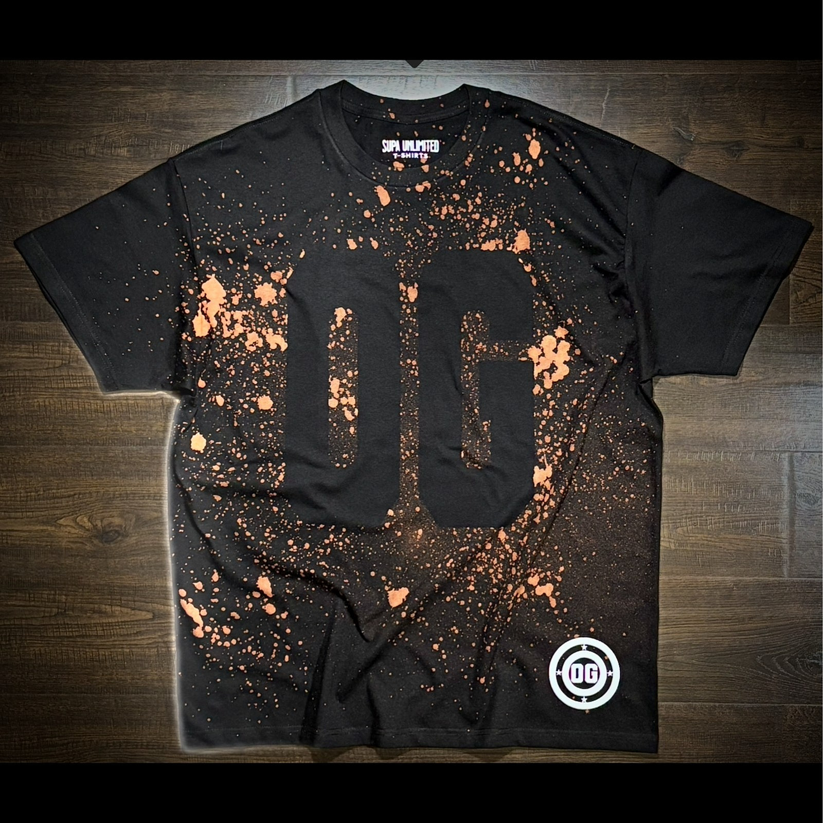 O.G. Men’s T Shirt Urban Hip Hop OG Design Style Black Graffiti Graphic T-Shirts