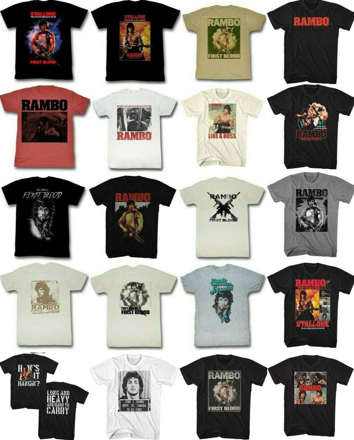 Pre-Sell Rambo Movie Licensed T-Shirt #2