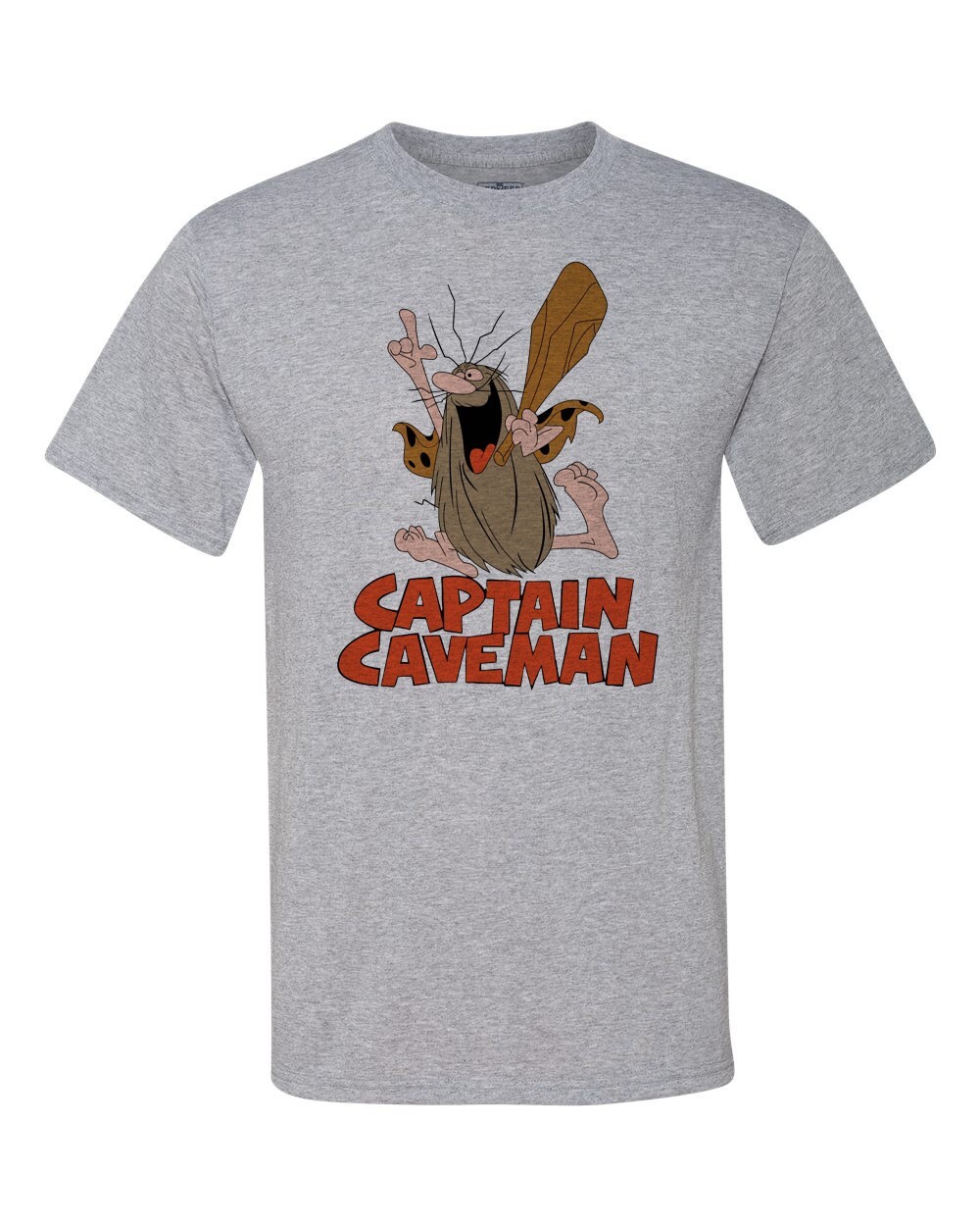 Captain Caveman – 70’s & 80’s Retro Cartoons – Unisex Quality T-Shirt -Fast Ship