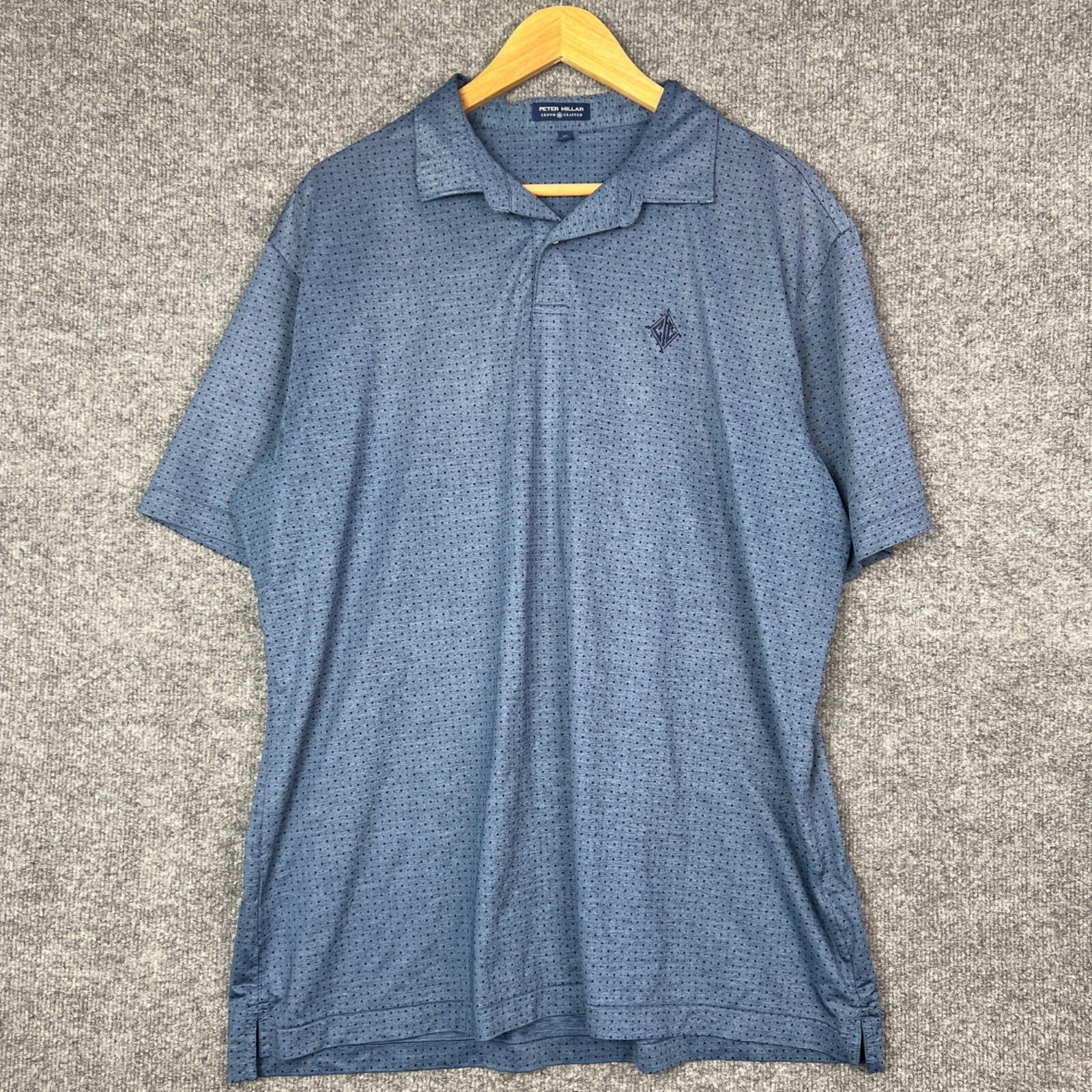 Peter Millar Men’s XL Crown Crafted Golf Pocket Polo Short Sleeve