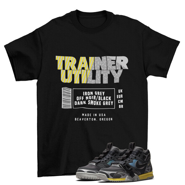 Box Label Utility Shirt Black to Match Air Trainer 1 Utility SP / DH7338-001