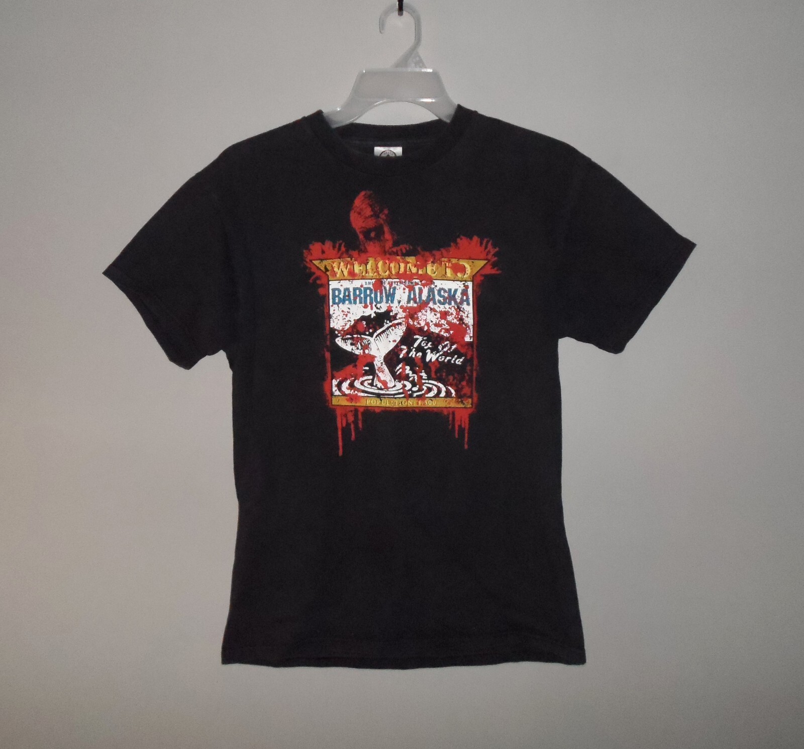 30 Days Of Night Welcome To Barrow Alaska Black Shirt Adult Medium Y2K Vampires