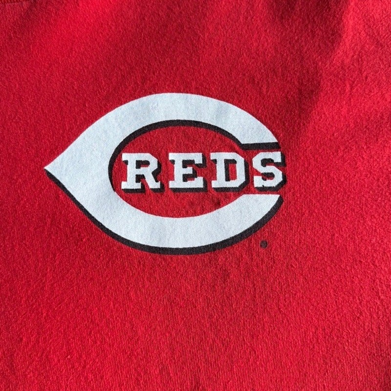 Joey Votto Cincinnati Reds MLB Majestic red jersey t-shirt Size Large
