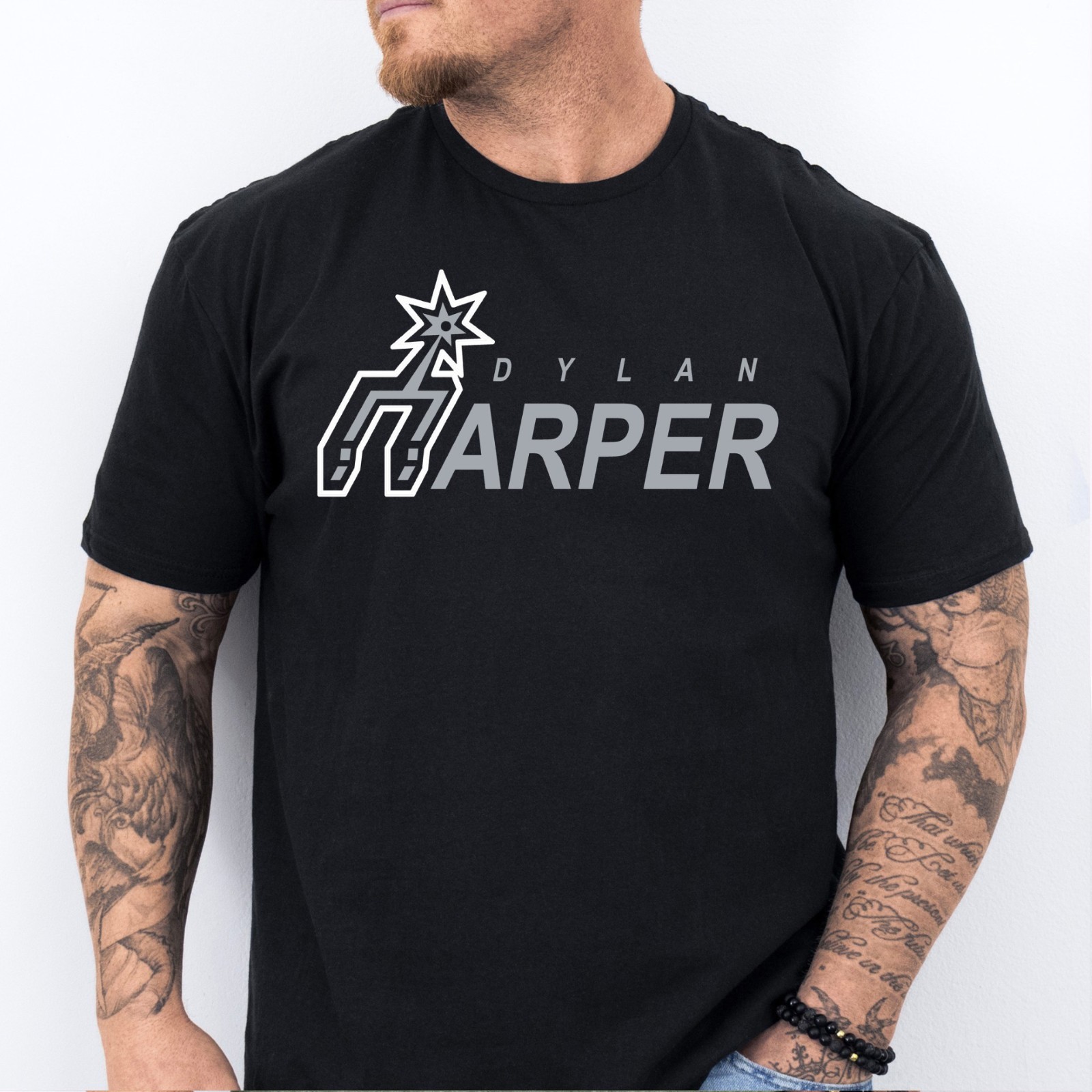 Harper | San Antonio Basketball themed Ring Spun Cotton T-Shirt