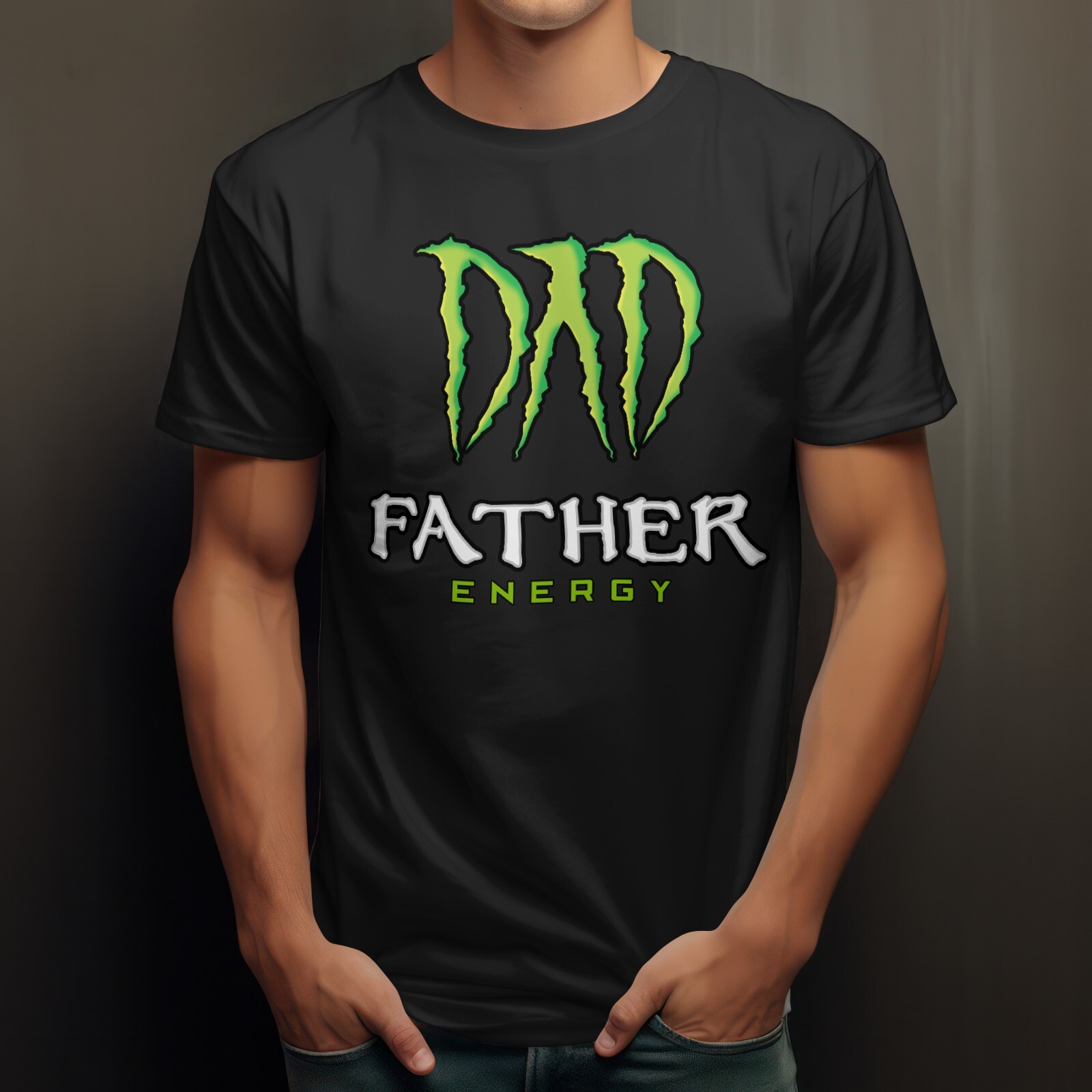 Father’s Day Energy Tee Shirt Holiday Graphic Big Tall Sm Streetwear Fashion T