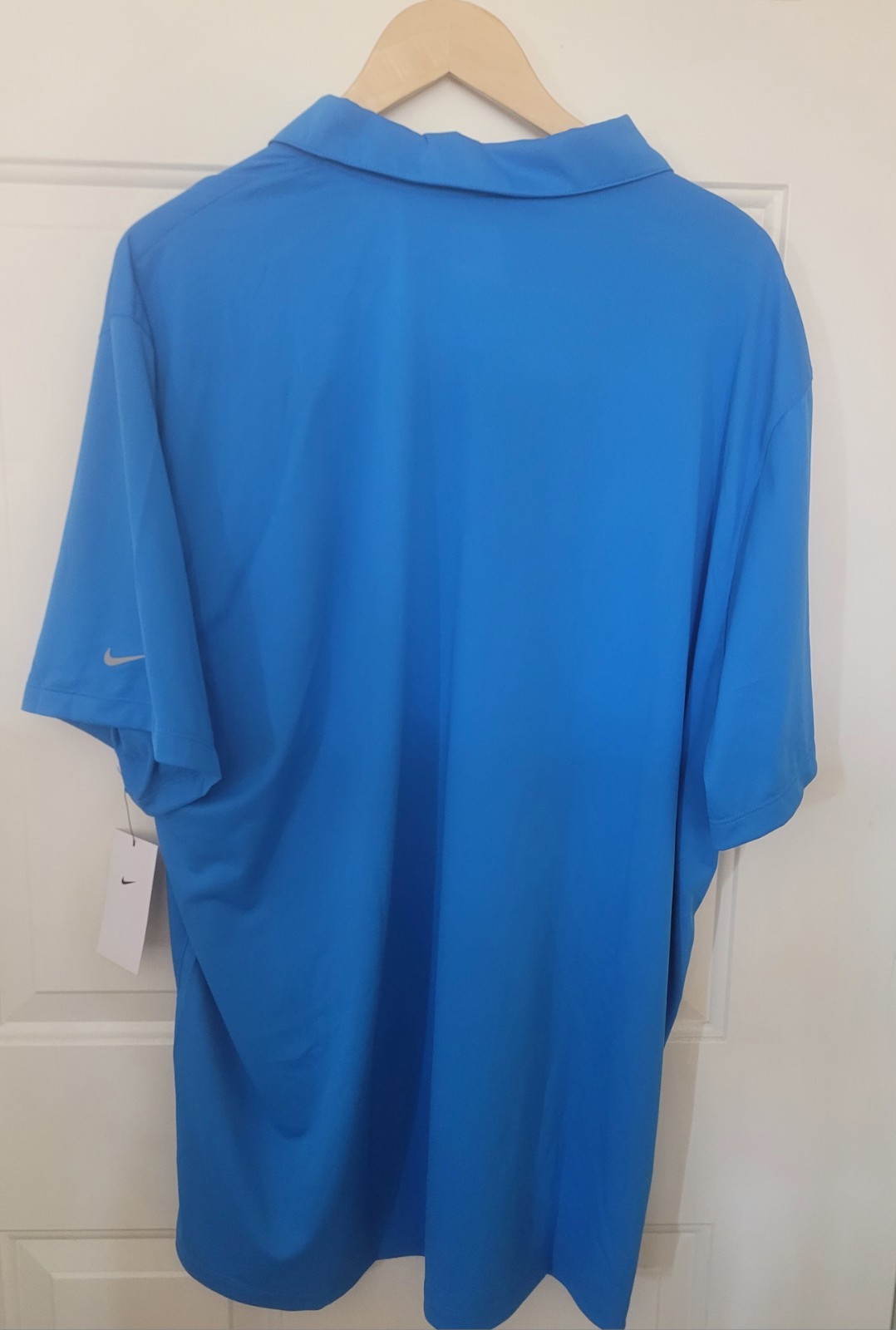 NEW Nike Dri-FIT NFL Bud Light Polo Shirt Men’s XXL 2XL Blue Promo Golf