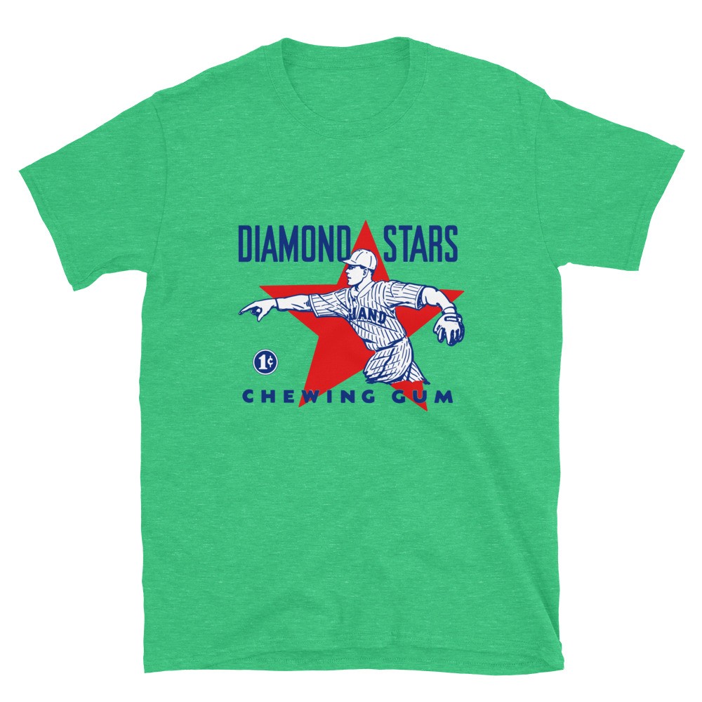 Diamond Stars Chewing Gum Card Wrapper