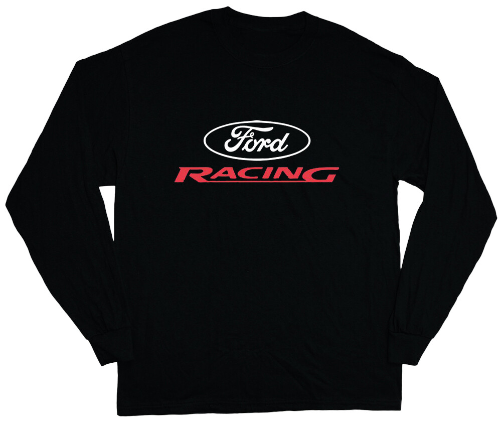 Ford Racing Shirt Men’s Graphic Tee Long Sleeve Tee Gifts for Men