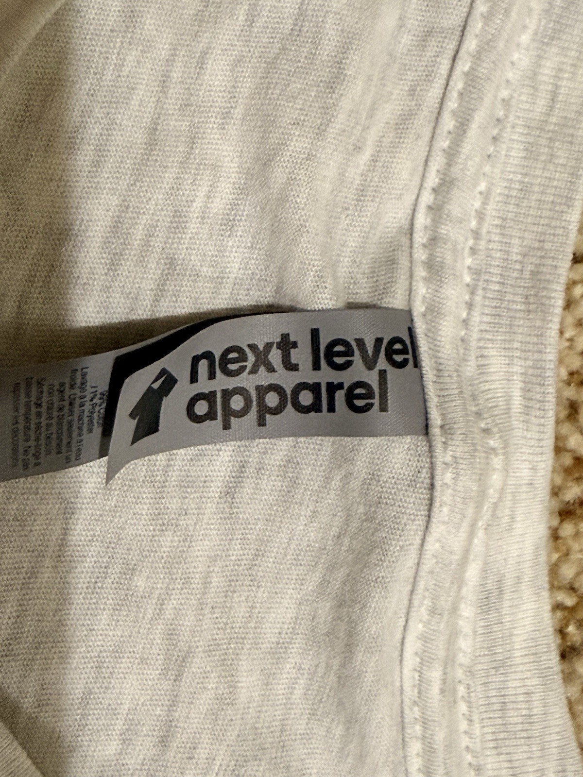 Next Level Apparel Adult Short Sleeve T-Shirt Size 2XL