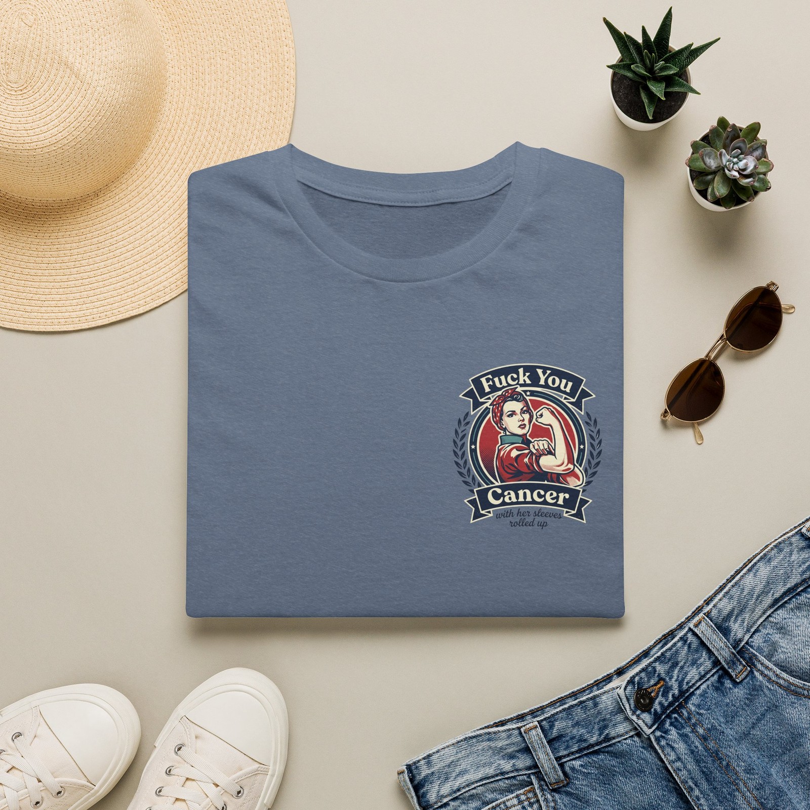 F@%k You Cancer T-Shirt | Inspired Cancer Awareness