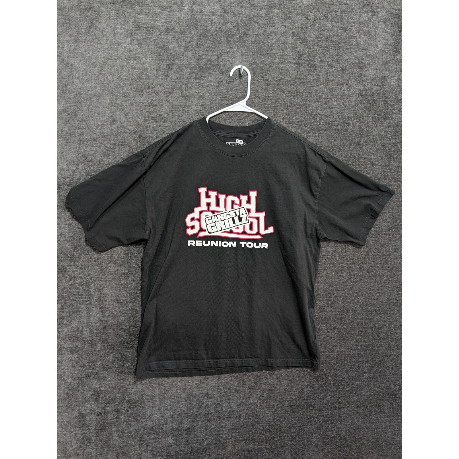 Gangsta Grillz High School Reunion Tour Graphic T-Shirt Black XL Hip Hop Tee