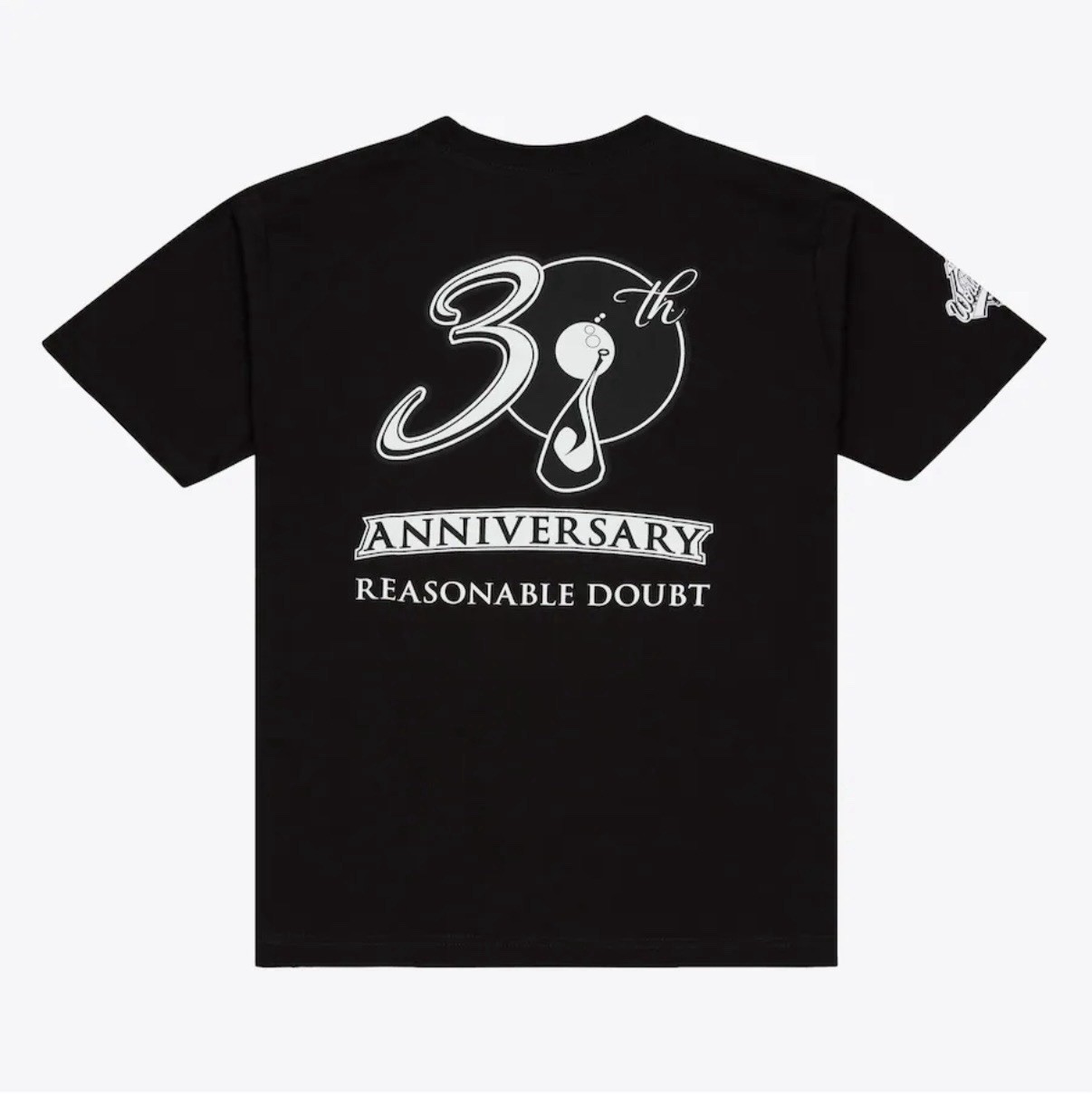 Mitchell & Ness x Jay-Z30 Reasonable Doubt Tee New York Yankees Jay-Z Lg In Hand