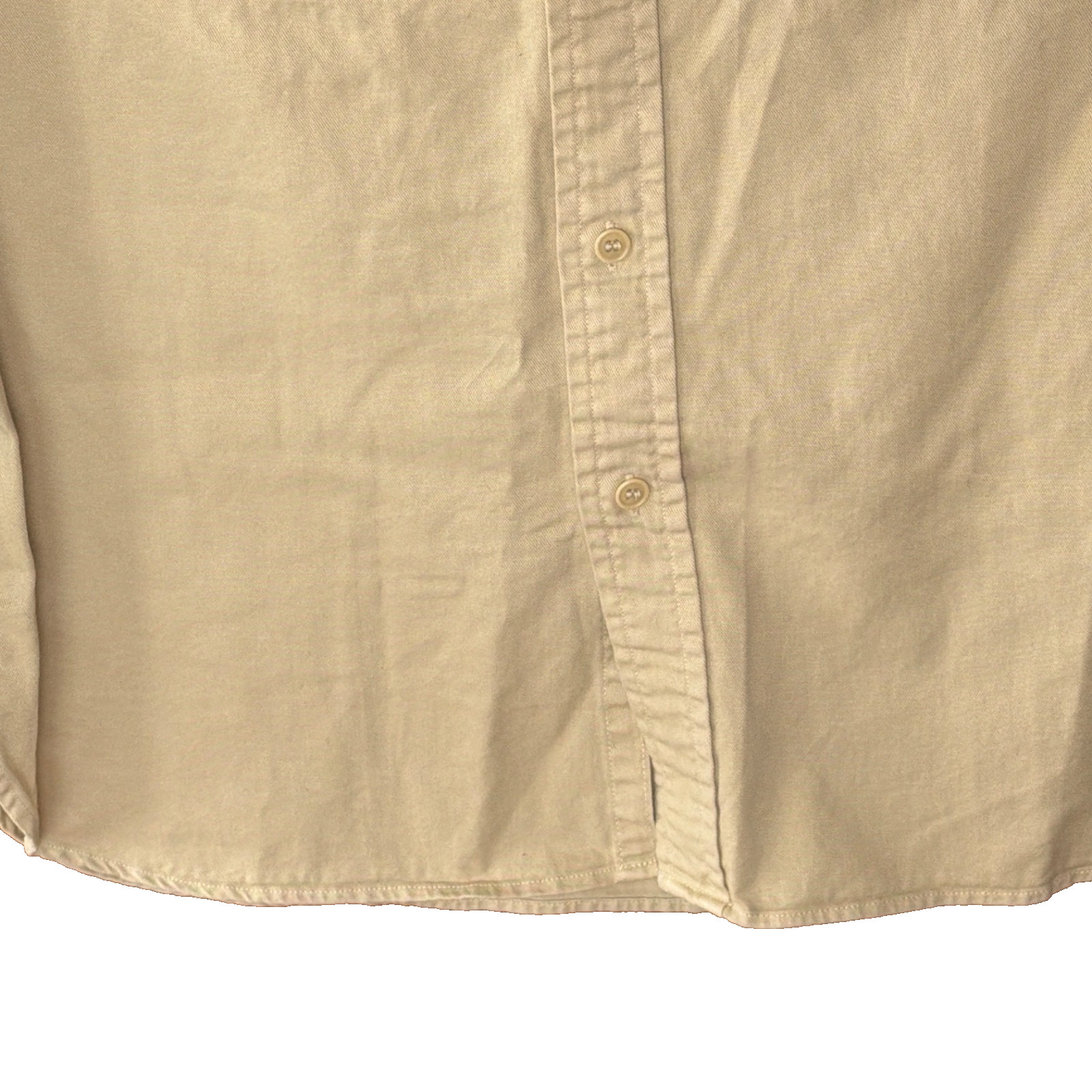 Buck Mason New Savanna Tough Twill Work Shirt Mens Large Cotton Pockets LS