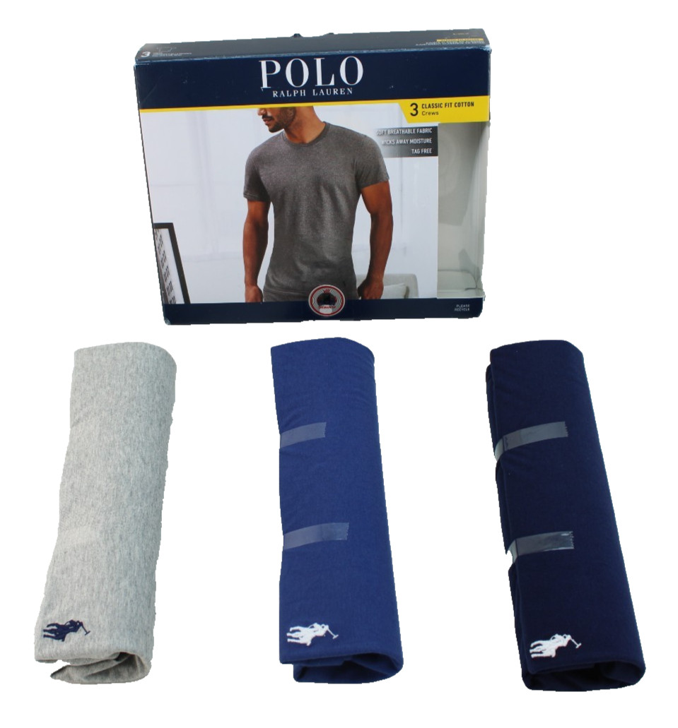 POLO RALPH LAUREN Size Small Various Colors Crew Neck T-shirts Men’s MSRP $49.50