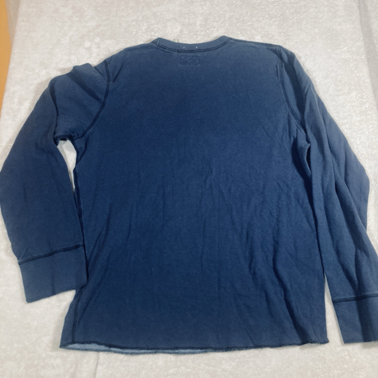 VINTAGE Abercrombie & Fitch Muscle T-shirt XL Blue Slalom Team District 9 Mens