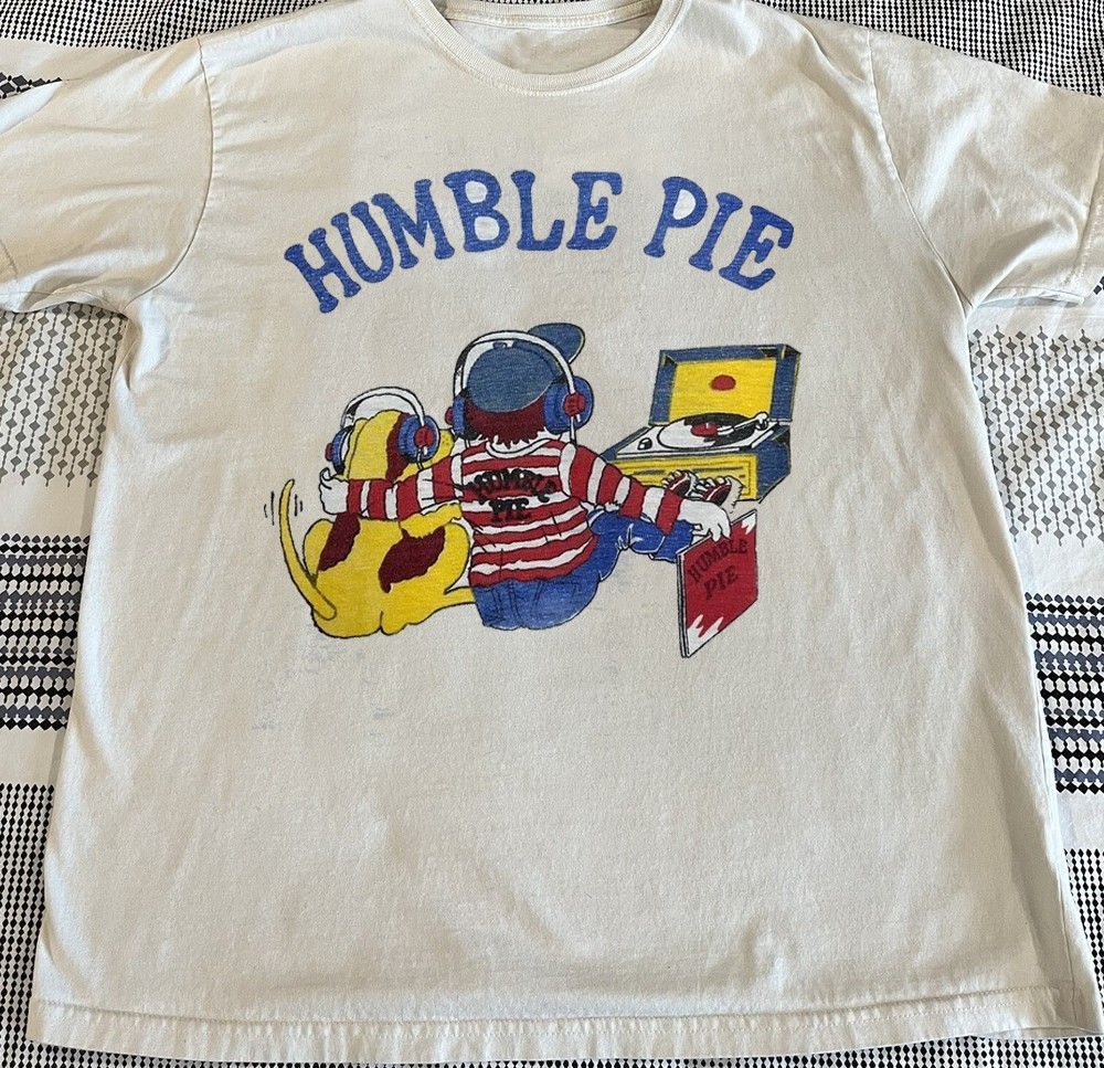 Christmas gift 1970s Humble Pie Short Sleeve Men S-5XL 23D873