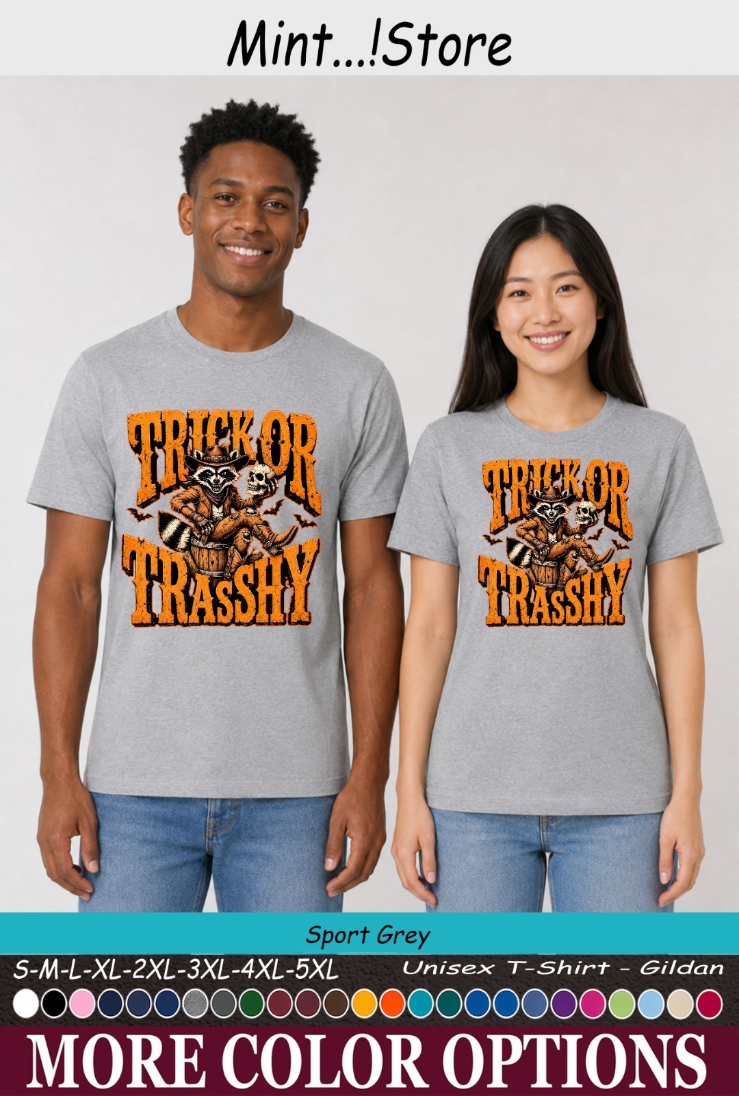 Cowboy Raccoon Halloween Shirt, Trick or Trashy Western Graphic Tee