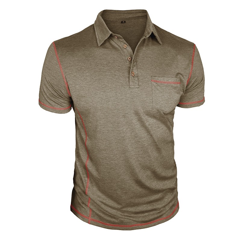 Summer Turn-Down Collar T-shirt
