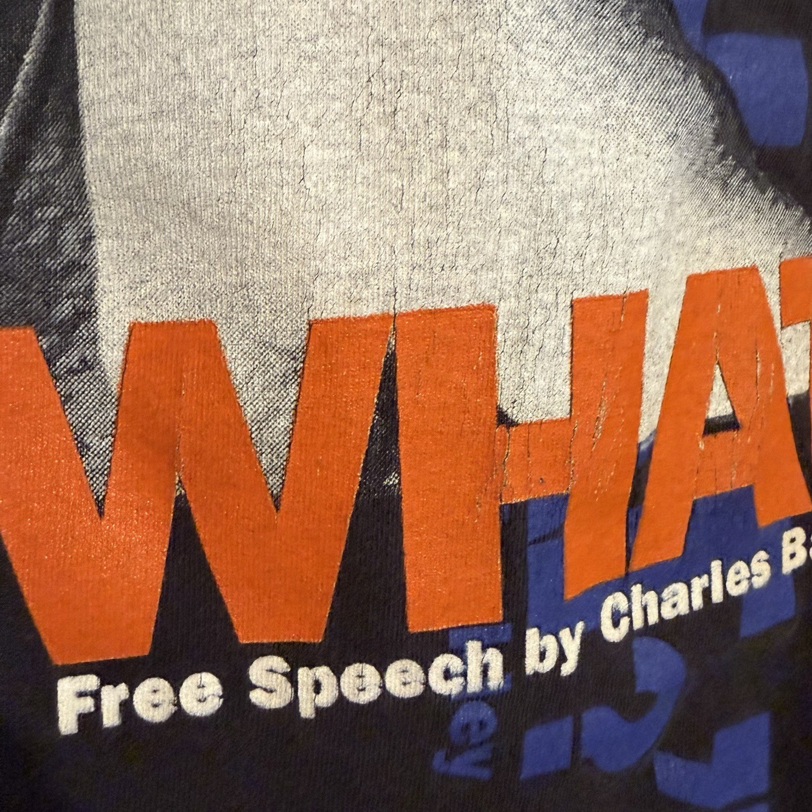 90s Nike Charles Barkley Free Speech T-Shirt – Extra Large – Worn See Photos