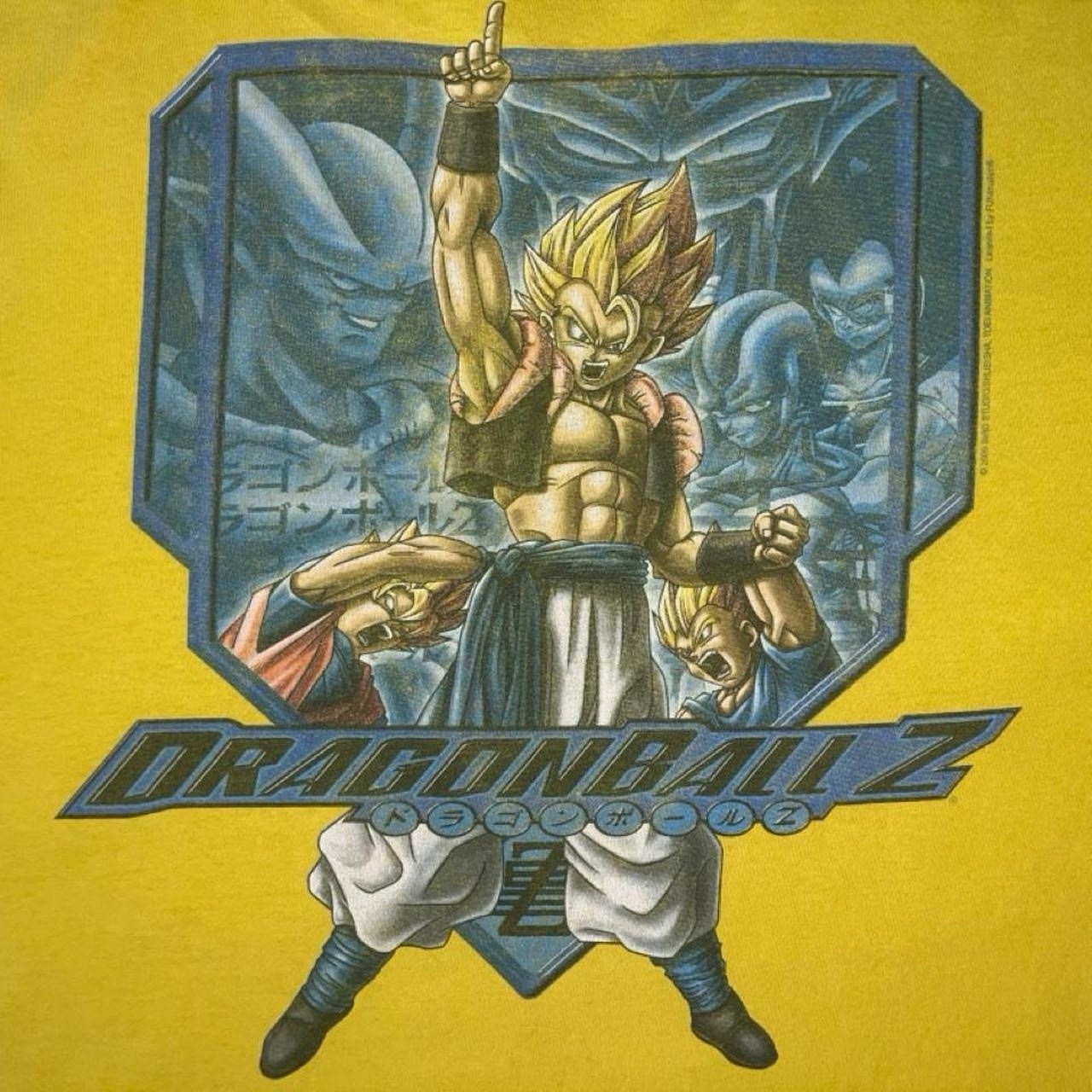 Vintage 2000 Dragon Ball Z Gogeta Anime T-Shirt XL Delta Pro Weight Y2K Rare