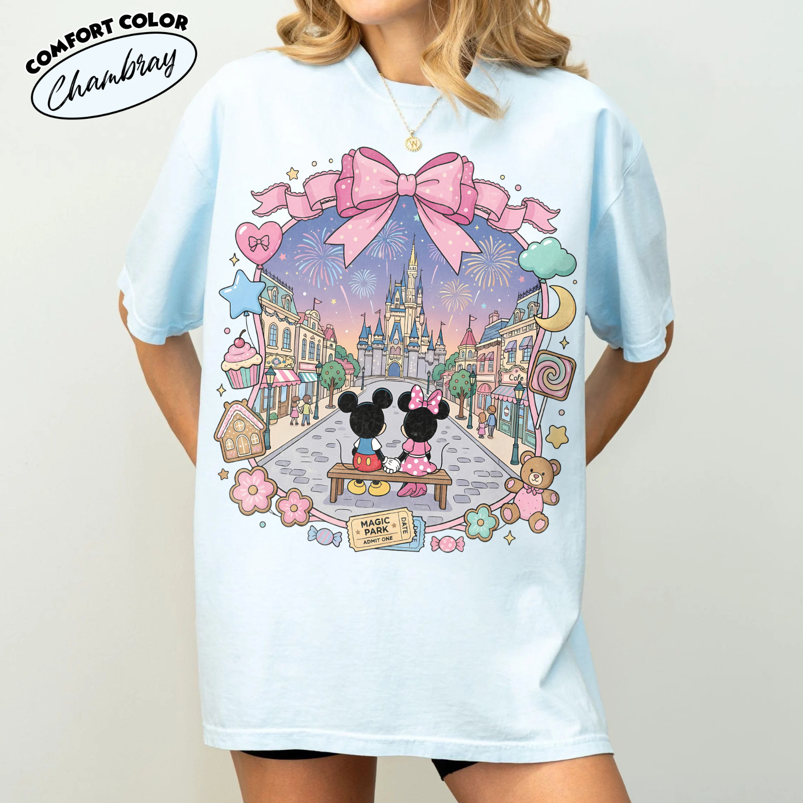 Castle Couple Shirt, Magic Kingdom T-Shirt