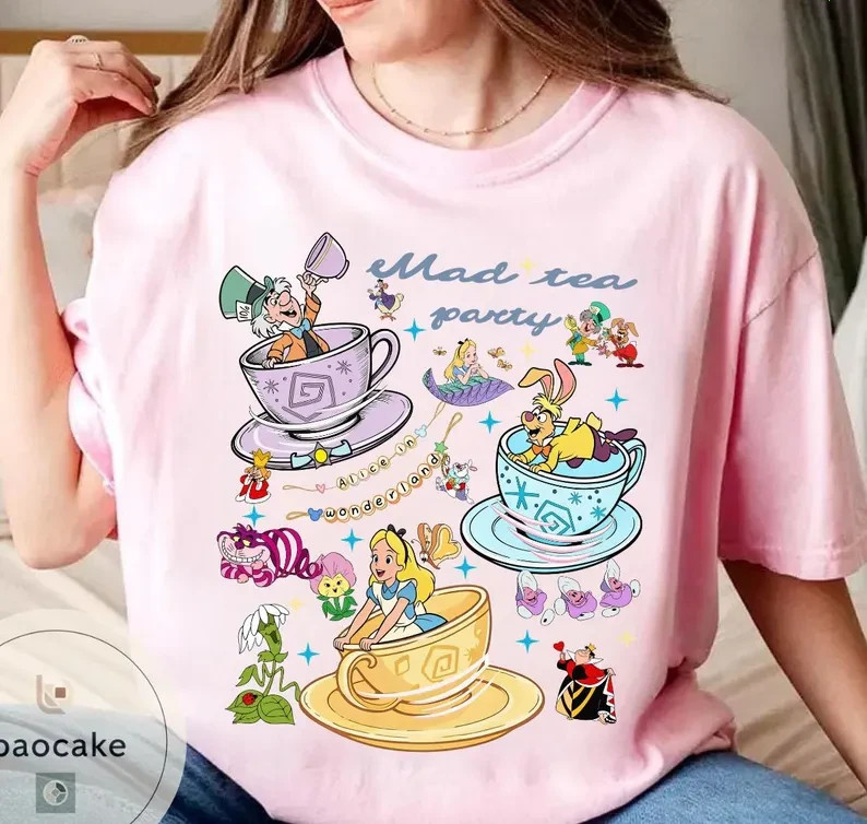 Alice Mad Tea Party Shirt: Alice in Wonderland Shirt, Mad Hatter T-shirt