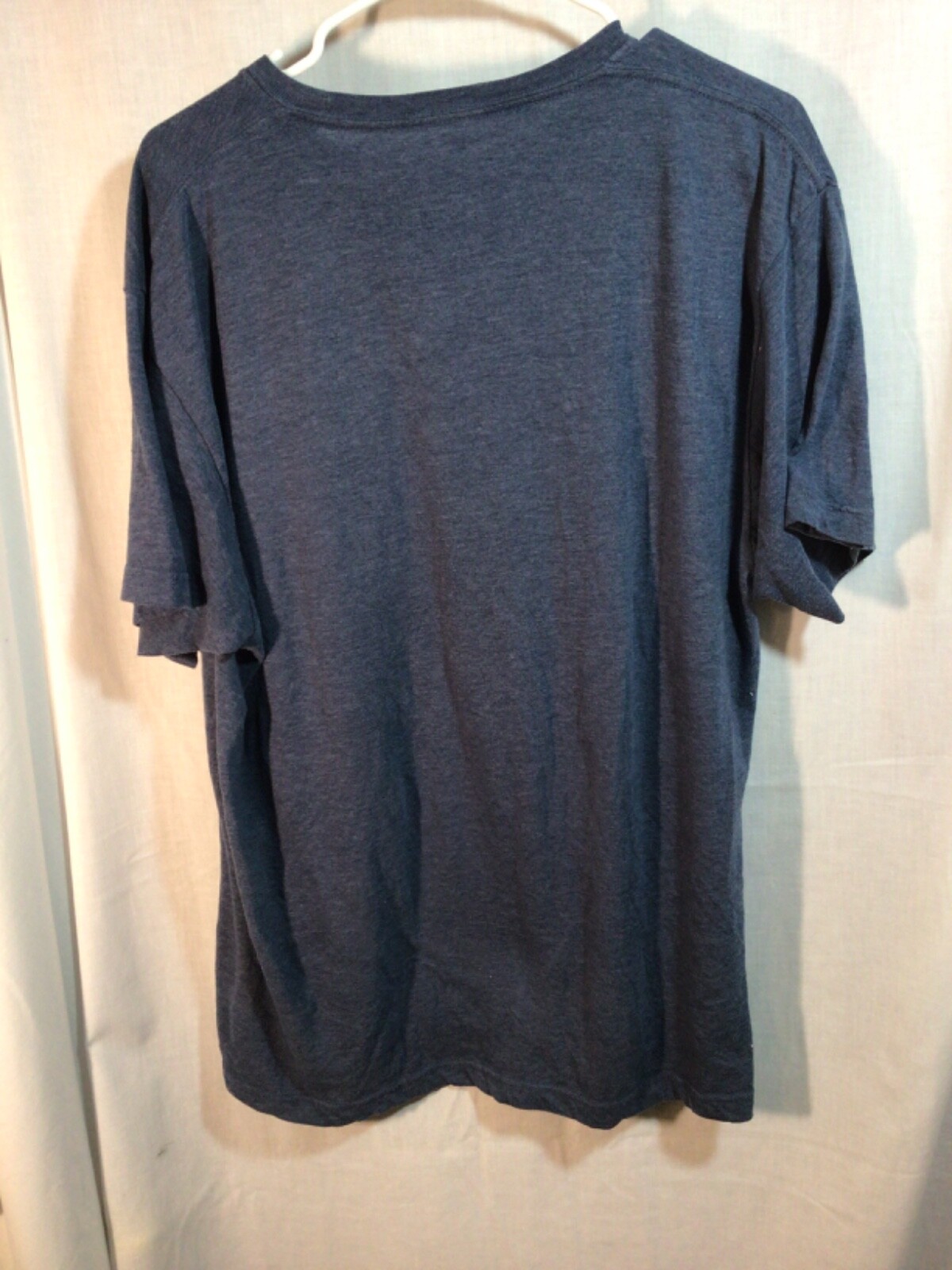 Ann Arbor (Guitar/Moon/Trees Graphic) Blue XL Cotton Blend T Shirt T15