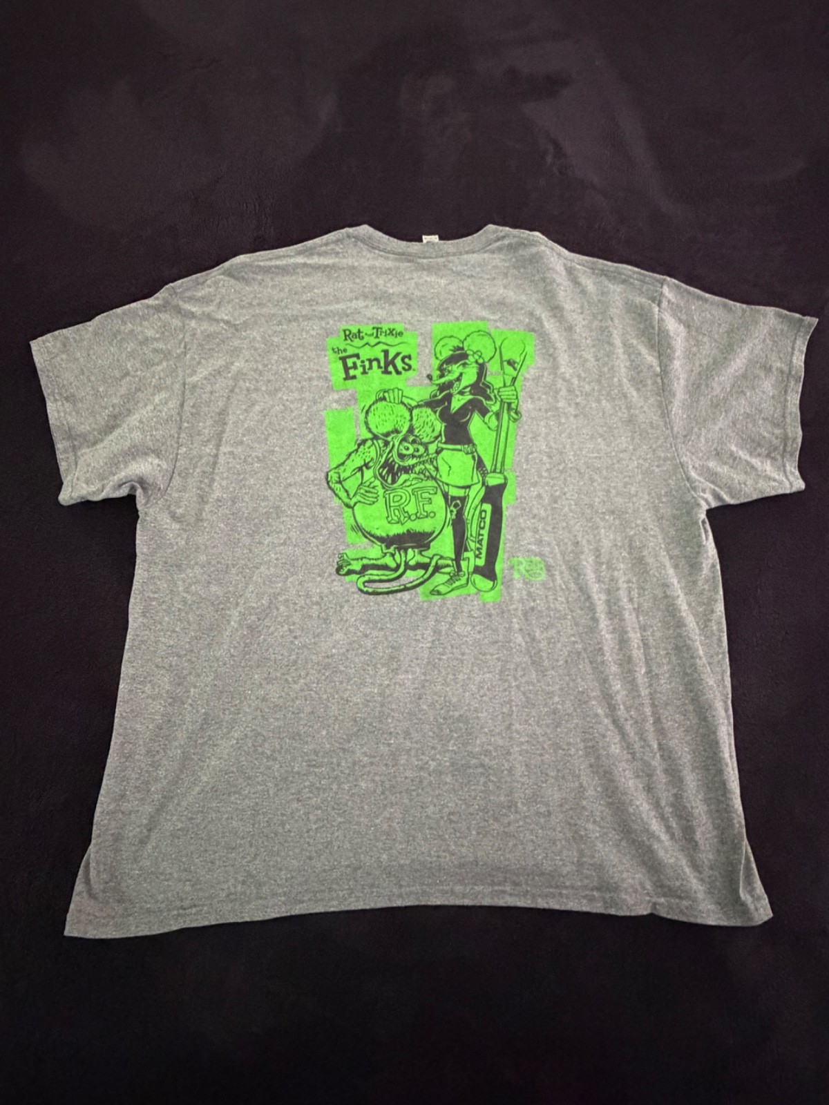 MATCO RAT-FiNK T-SHiRT -SiZE 2XL- iN GREY