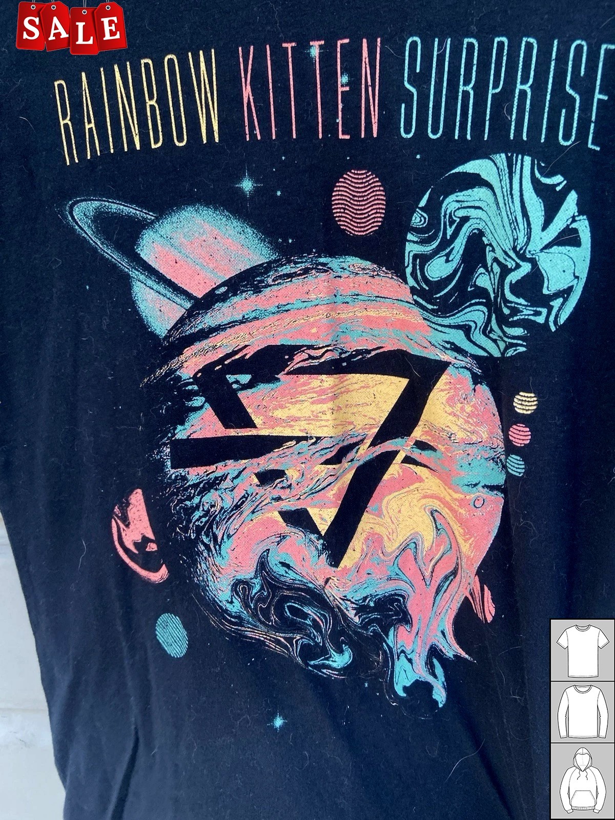 New Popular Rainbow Kitten Surprise The Friend Love Freefall Men All Size RM191