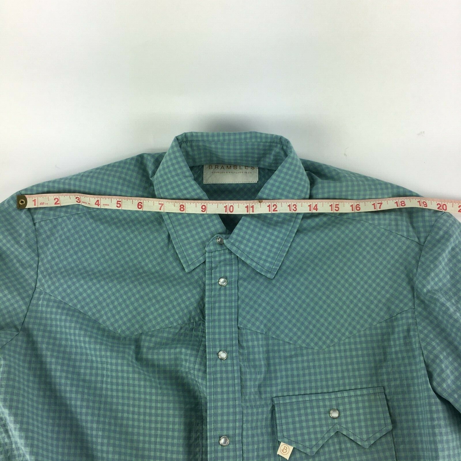 Brambles Full Sleves Multi Color Full Sleves Shirt Dry Clean Only Size Large